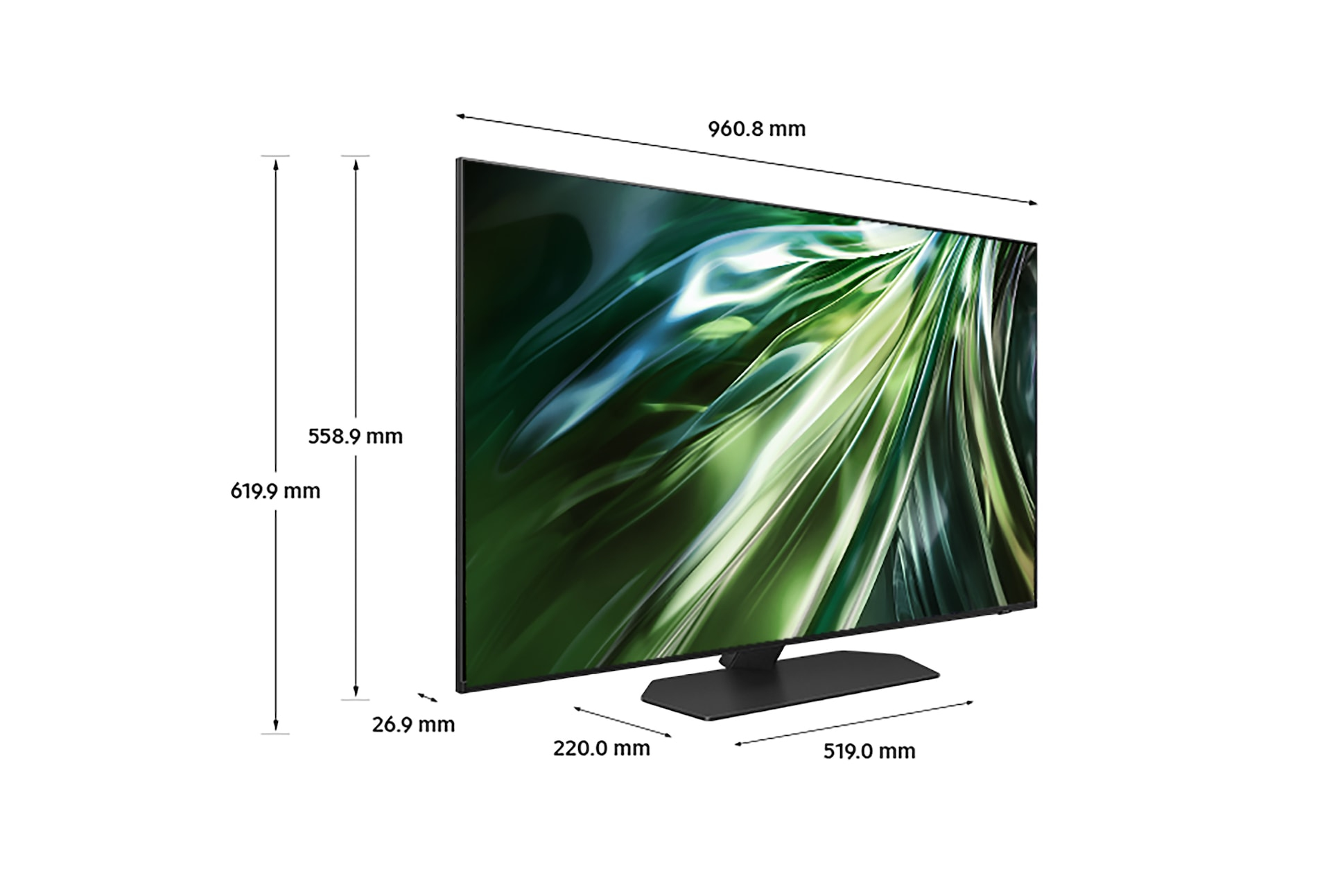 Samsung QN90D 43” Neo QLED 4K Smart TV (2024) and Galaxy Buds3 Pro (White) – image 4