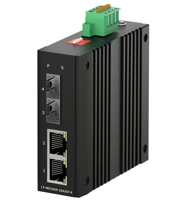 Ernitec ELECTRA-POE-IMC-2PORTS network media converter