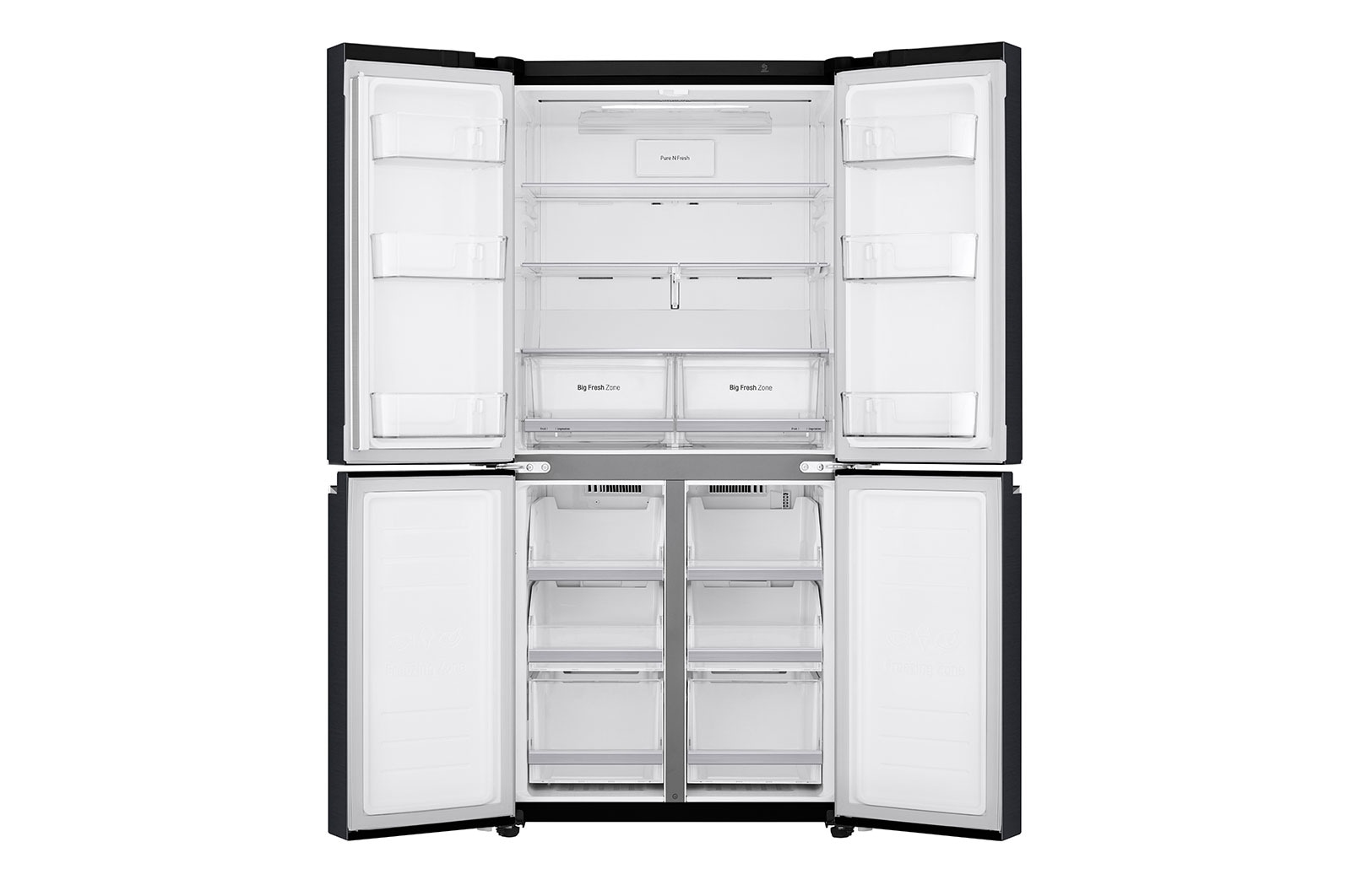 LG GMB844MC4E side-by-side refrigerator Freestanding – image 7