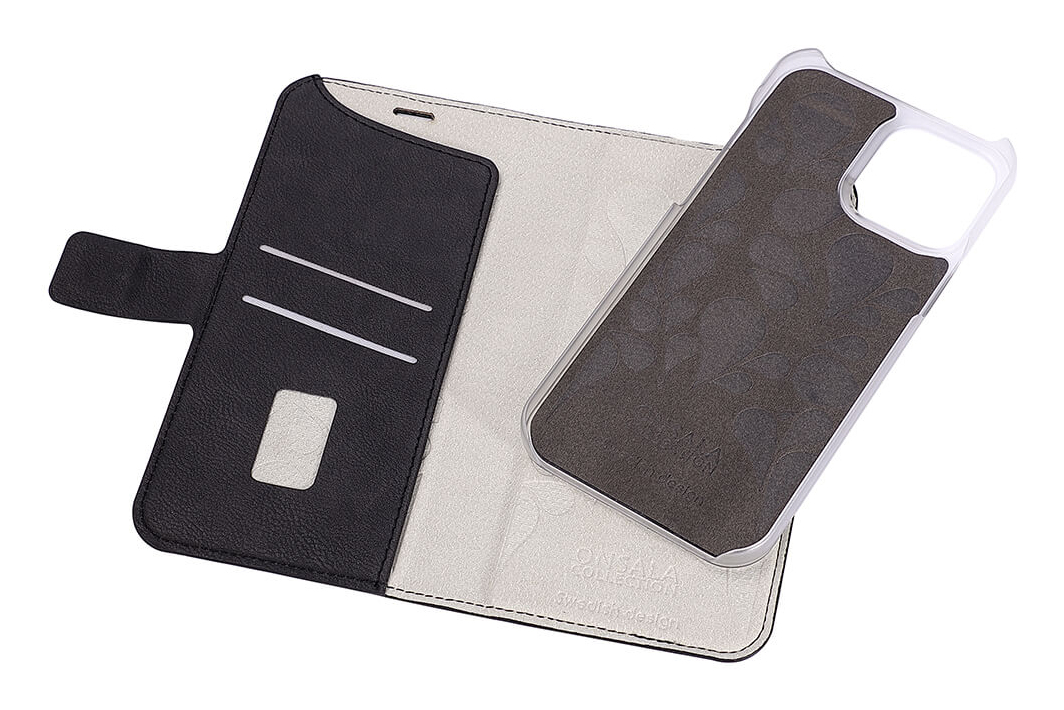 Onsala Wallet Case Eco 2 Card Slots MagSeries Black - iPhone 15 Pro Max – image 4