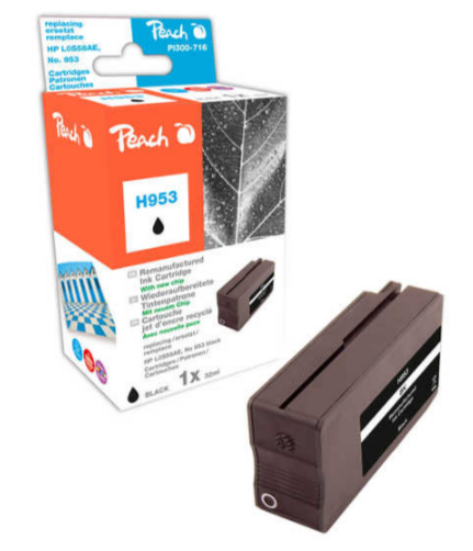 Peach 319945 ink cartridge Compatible Black