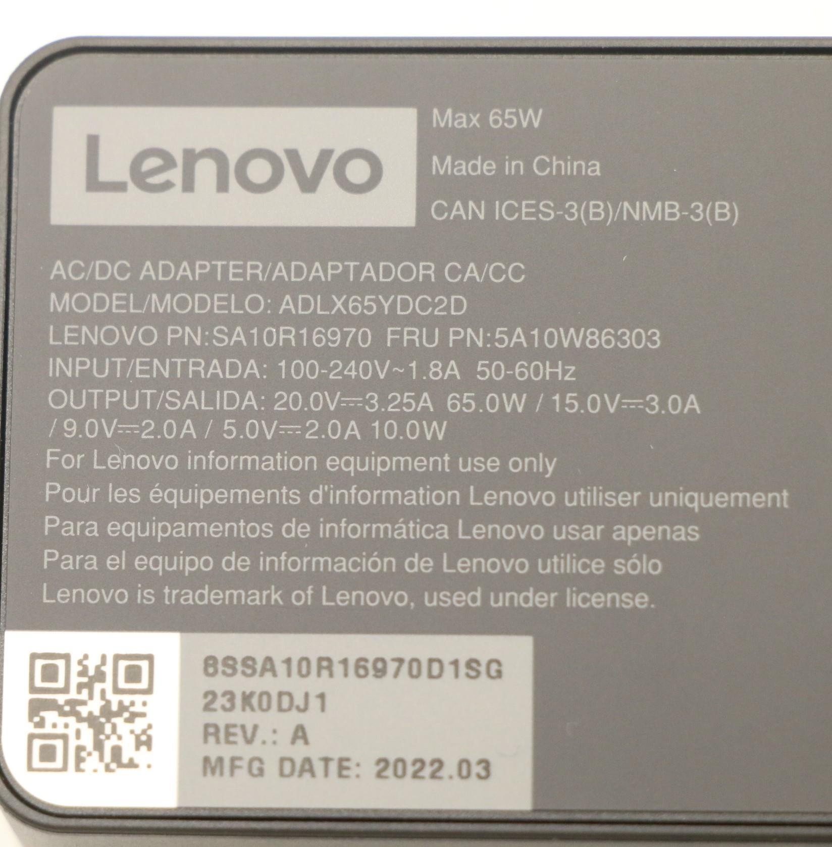 Lenovo 5A10W86303 power adapter/inverter Indoor – image 8