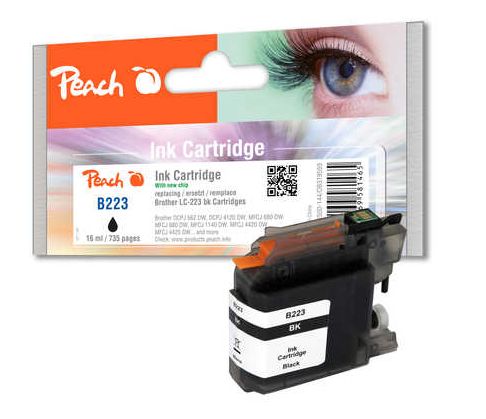 Peach 319559 ink cartridge Black