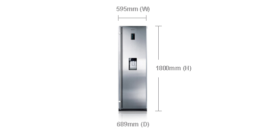 Samsung RR82PDRS fridge – image 3