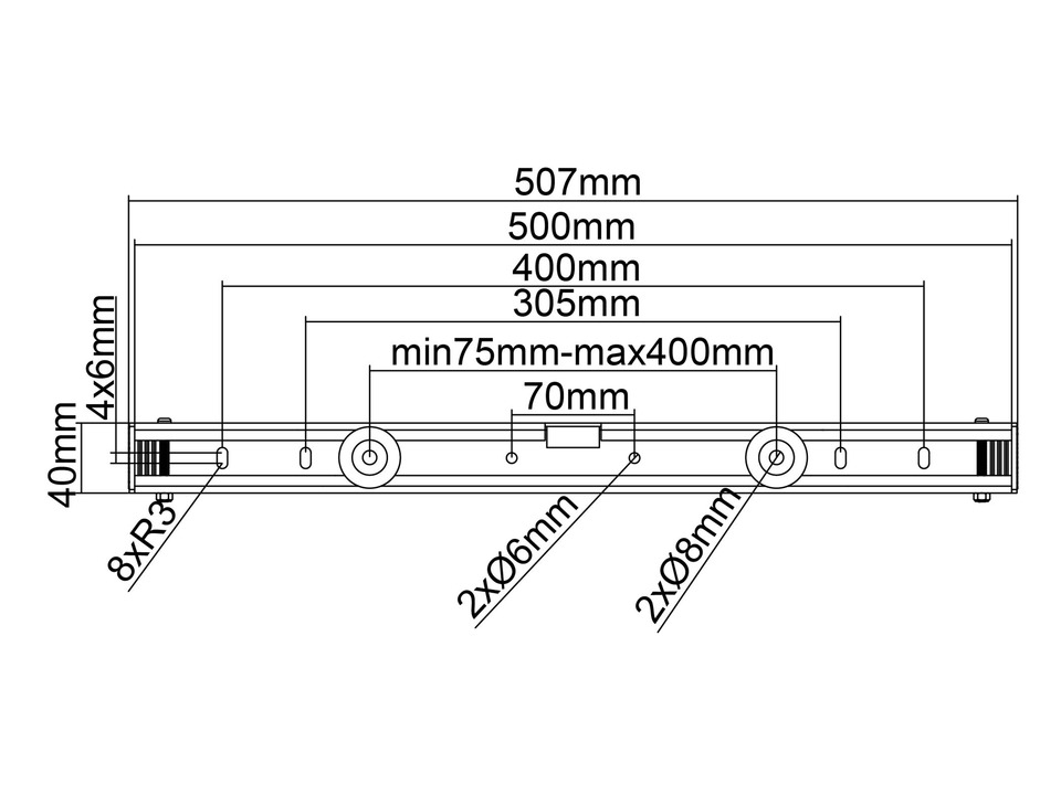 Multibrackets M Universal Wallmount White Small – image 8