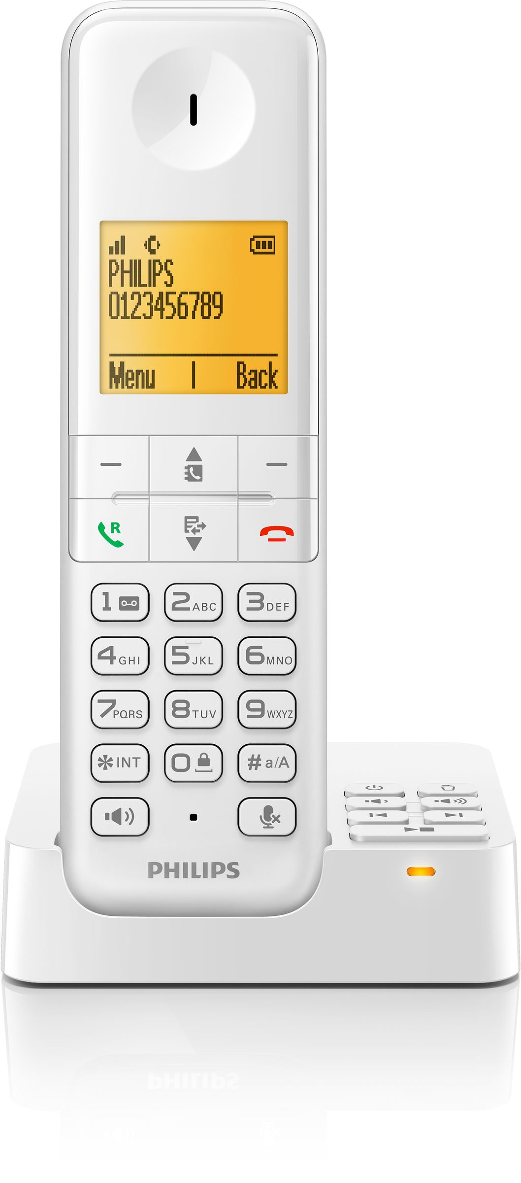 Philips B3951W/38 telephone DECT telephone Caller ID White – image 2
