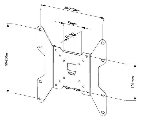 Vivolink VLMW1337 TV mount/stand – image 3