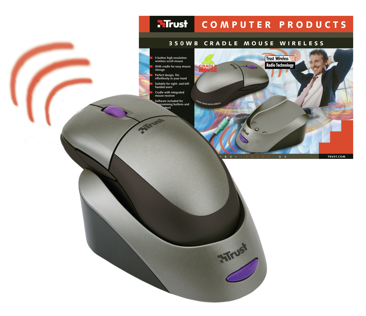 Trust Wireless Souris 350WB, FR