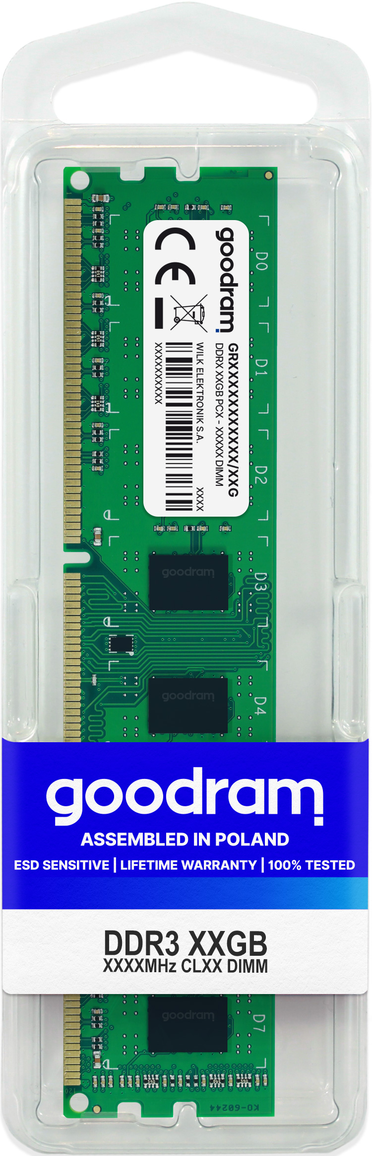 Goodram GR1333D3V64L9S/4G memory module – image 1