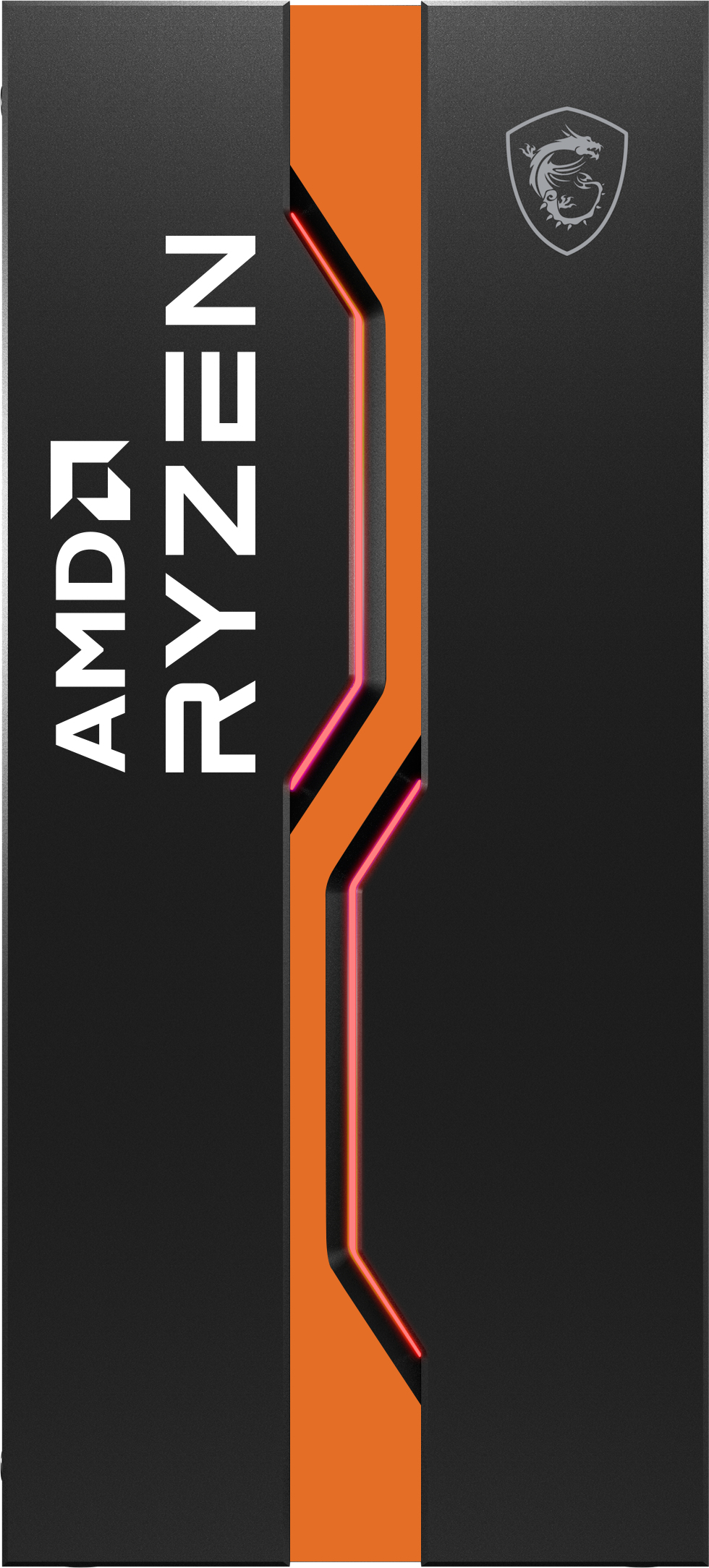 MSI MAG VAMPIRIC 011C Mid Tower Gaming Computer Case 'Black AMD RYZEN Edition – image 4