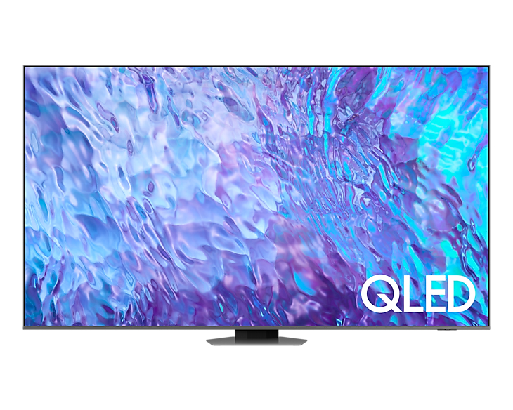 Samsung QE98Q80CATXXU TV 2.49 m (98") 4K Ultra HD Smart TV Wi-Fi Silver – image 1