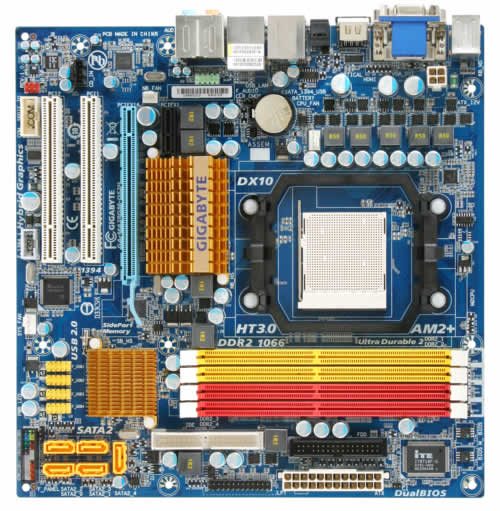 GIGABYTE GA-MA78GM-DS2H motherboard AMD – image 1