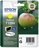 Epson T129 - Blækpatron Yellow DURABrite Ultra Ink