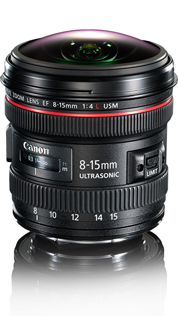 Canon EF 8-15mm f/4L Fisheye USM