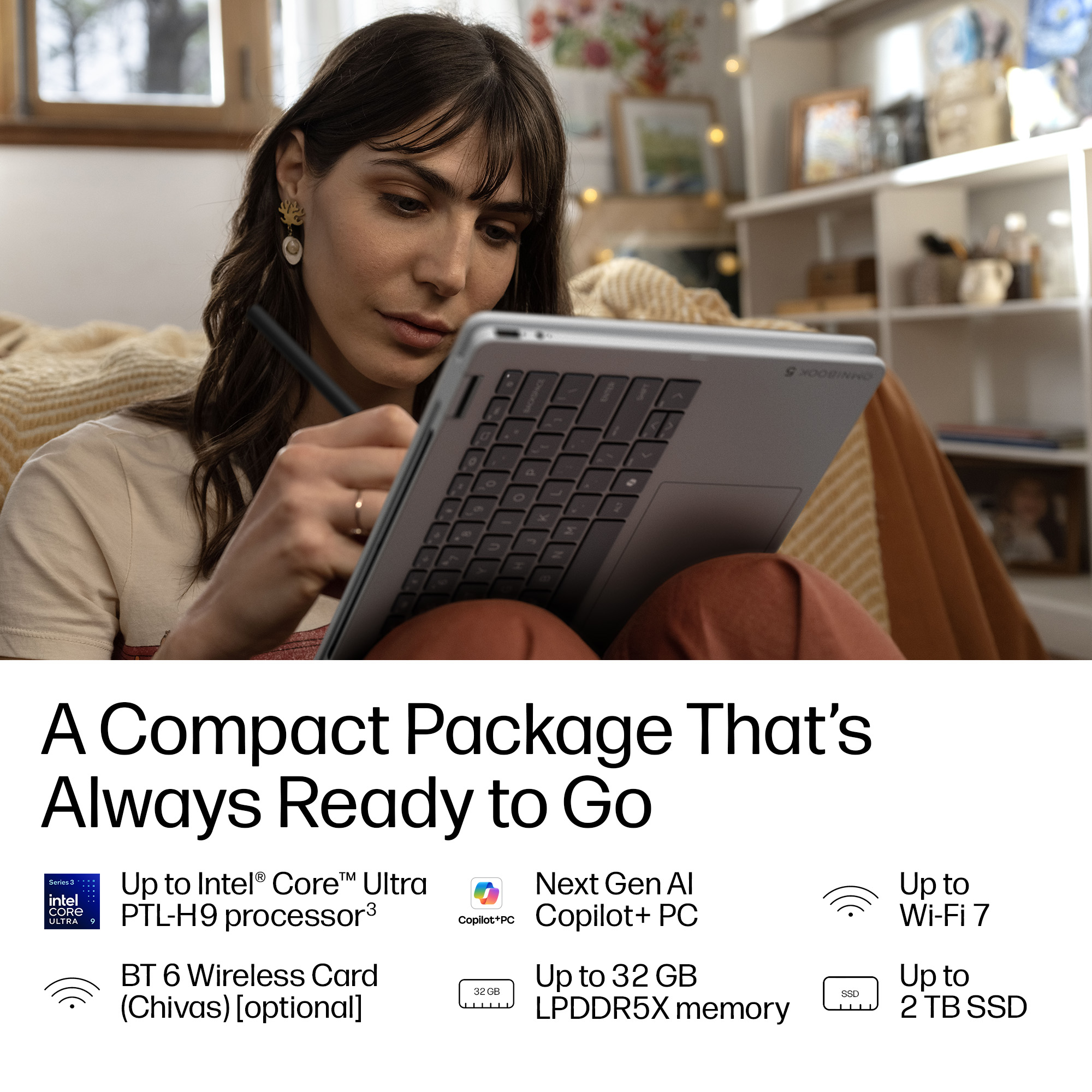 HP DG6D5EA laptop Copilot+ PC Intel Core Ultra 5 – image 2