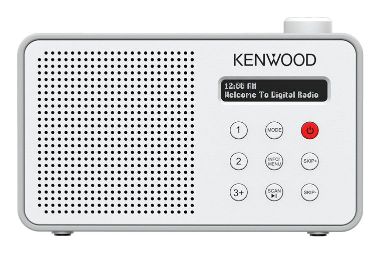 Kenwood CR-M25DAB-W radio Portable Digital White – image 1