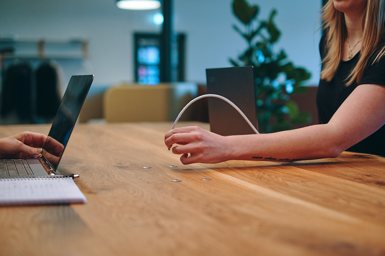 Resim Ochno O-DO-100-2 USB C Masa Montaj Hub