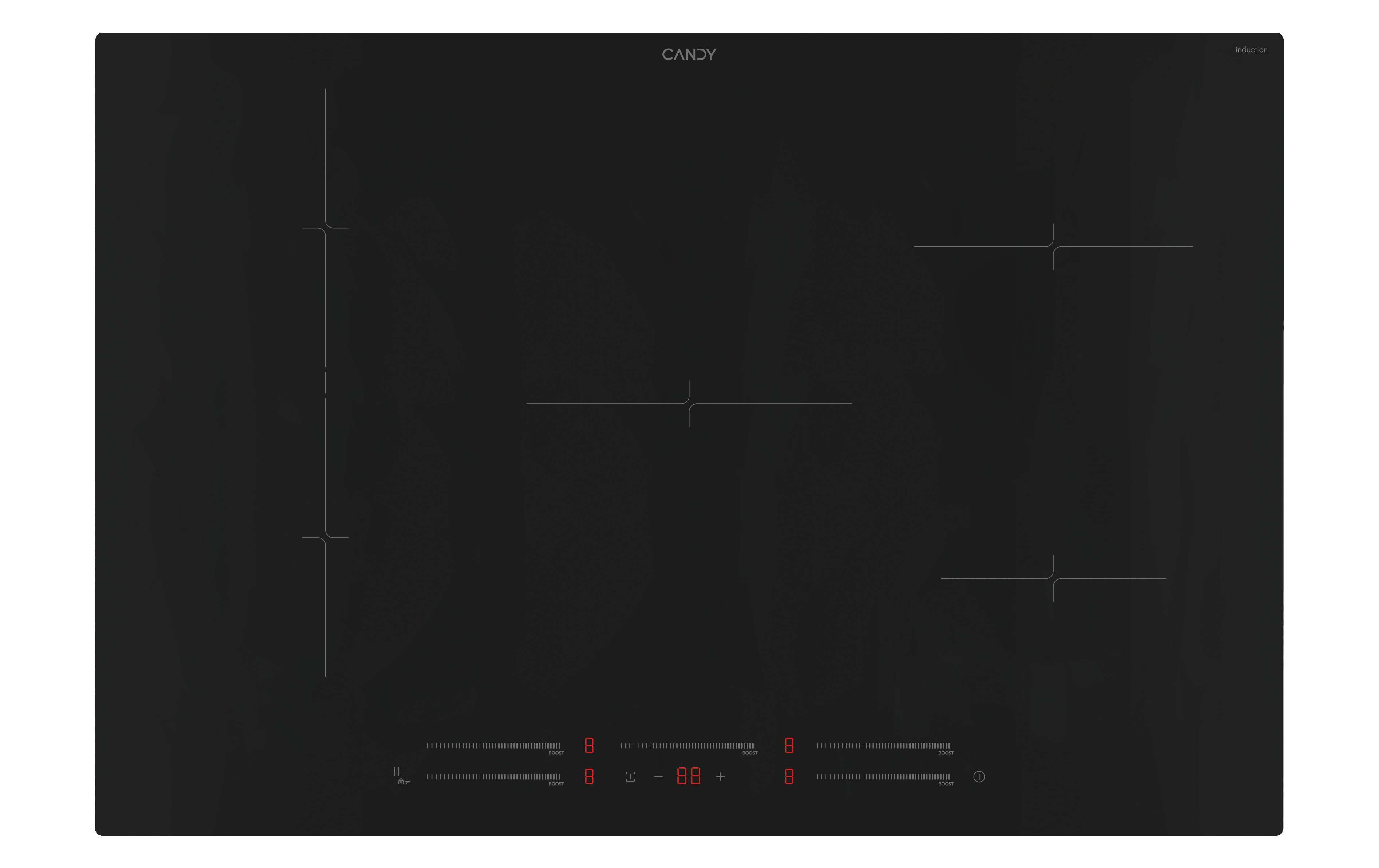 Candy CIE854MCBB — vue 1 sur 2