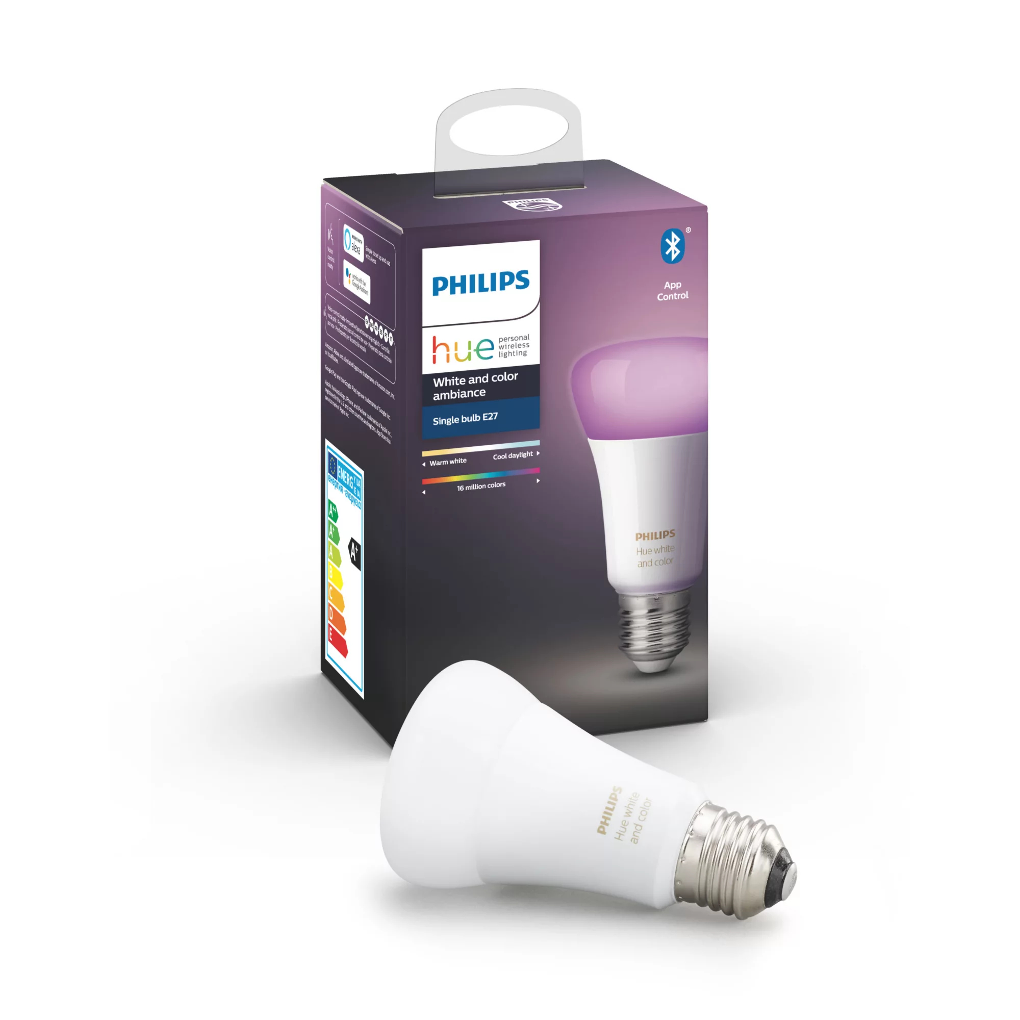 Philips by Signify Philips Hue White and colour ambience 8718699748159 smart lighting Smart bulb Bluetooth/Zigbee
