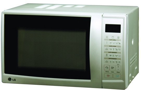 LG MH6340FS microwave White – image 2