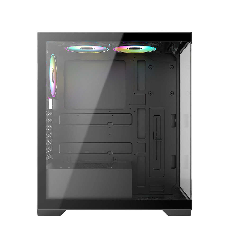 VIDA VETRO-BLK computer case Tower Black – image 7