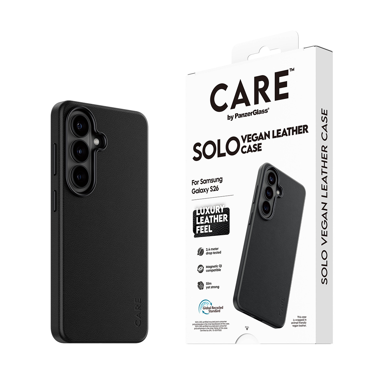 PanzerGlass CARE™ by PanzerGlass® Solo Case Black w. Qi Samsung Galaxy S26 – image 6