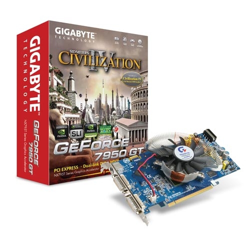 GIGABYTE GeForce 7950 GT