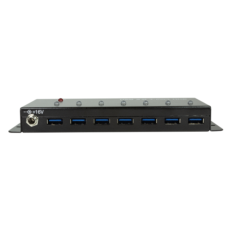 LogiLink UA0317 interface hub USB 3.2 Gen 1 (3.1 Gen 1) Type-B 5000 Mbit/s Black – image 3