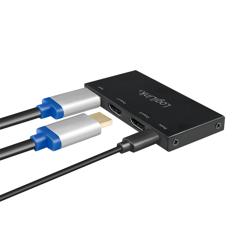 LogiLink CV0140 video splitter HDMI 2x HDMI – image 5