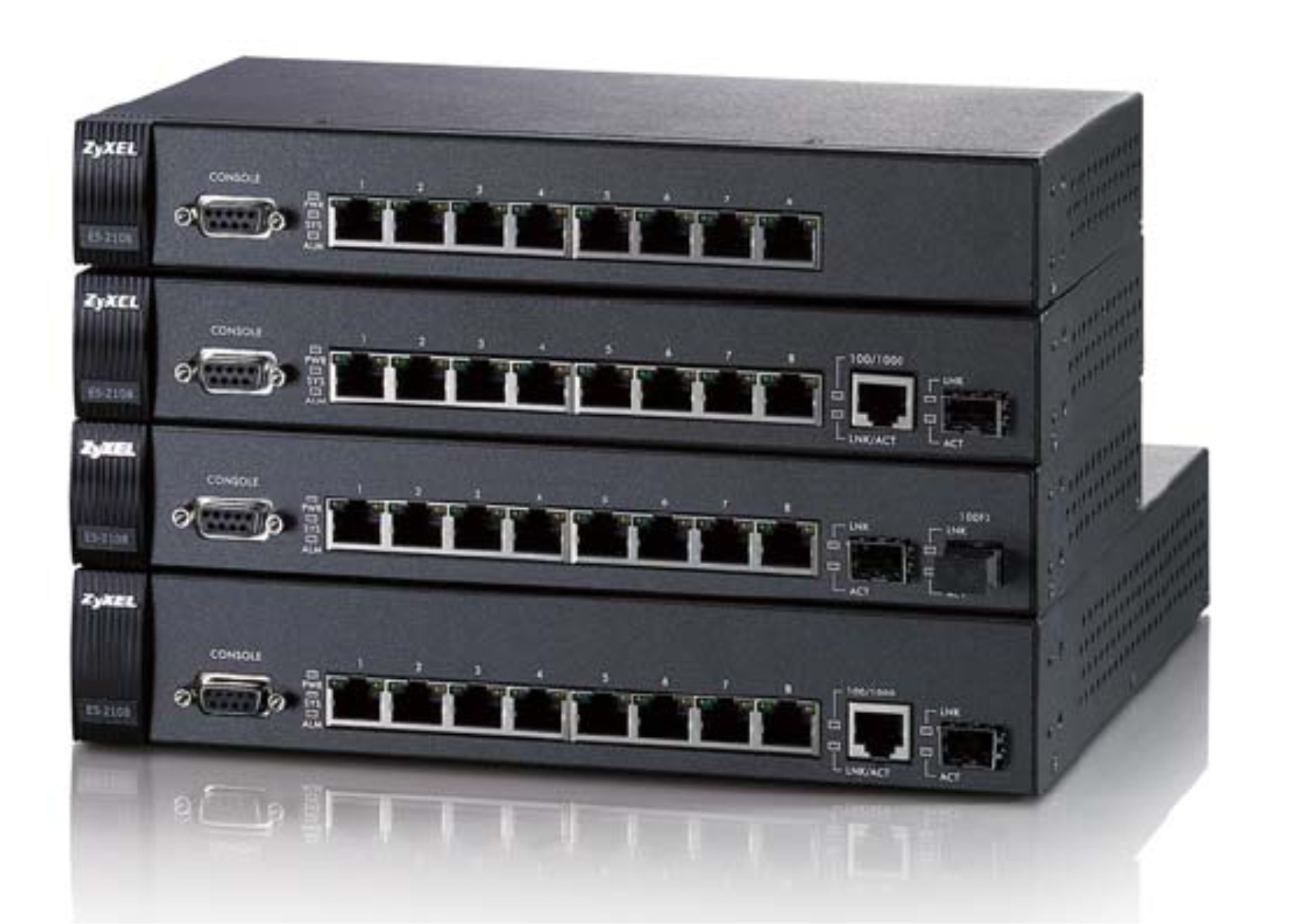 Zyxel ES-2108-G Managed L2 Black – image 2
