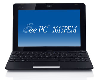 ASUS 1015PEM-BLK005M netbook Intel Atom® N550