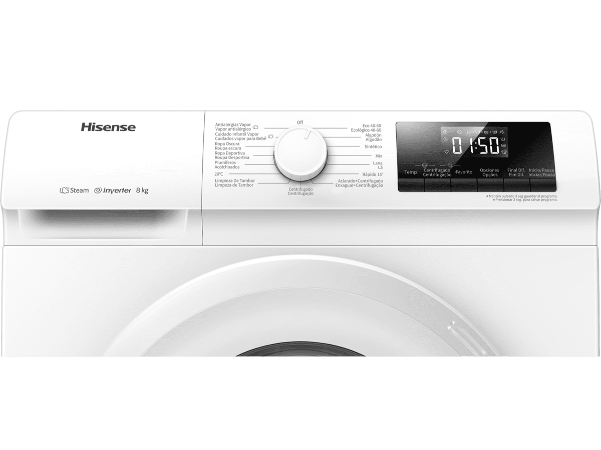Hisense WFQP801419VM washing machine Front-load – image 4
