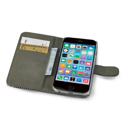 Celly PDPAGEIPH6PK mobile phone case Folio Grey, Pink – image 3