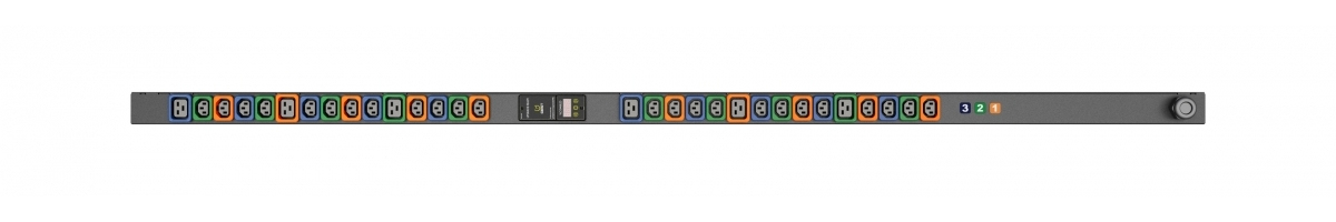 Vertiv Geist MN01D4B0-30PN63-2PS56B0A10-S-A power distribution unit (PDU) 30 AC outlet(s) 0U Black