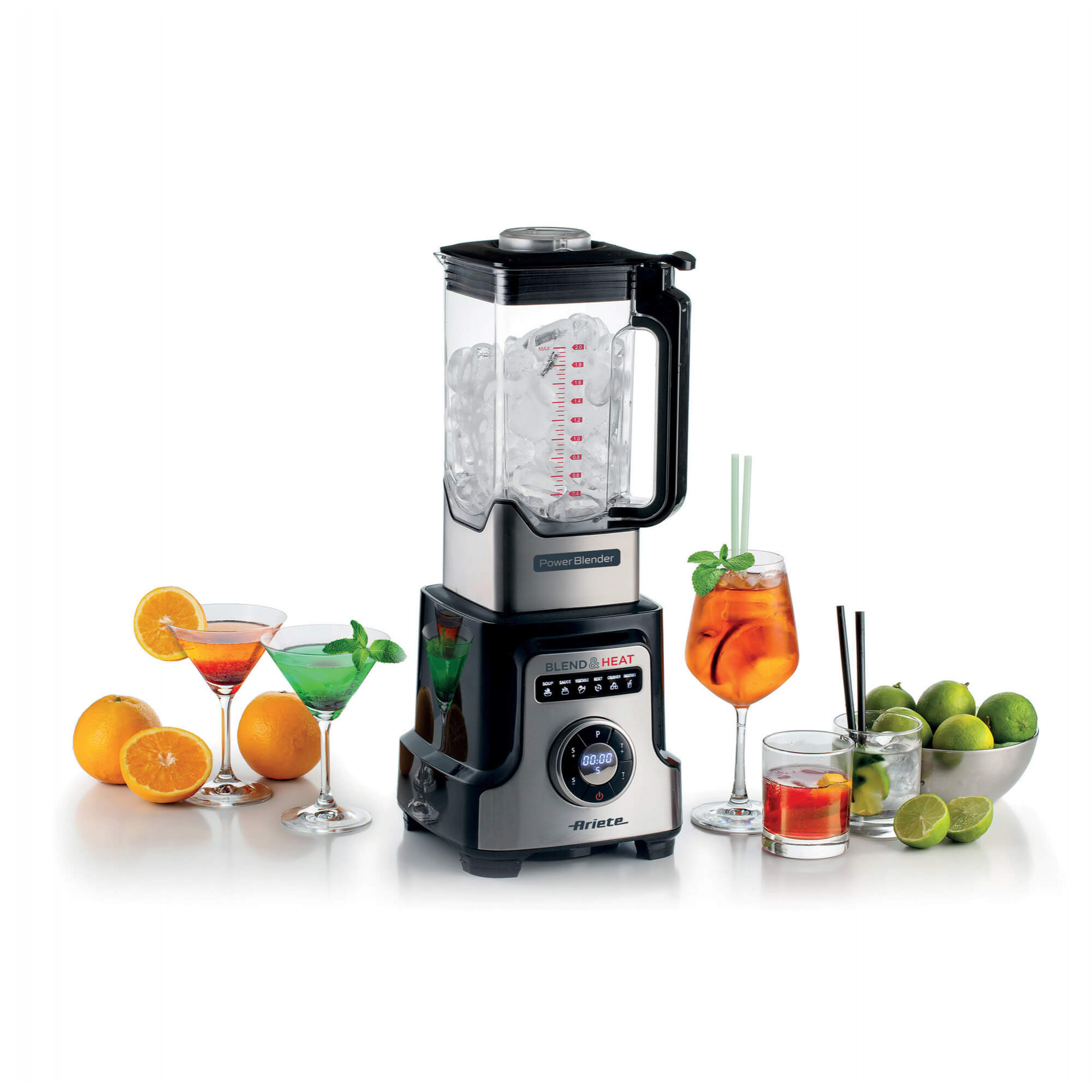 Ariete 0578/00 2 L Tabletop blender 2000 W Black, Stainless steel – image 4