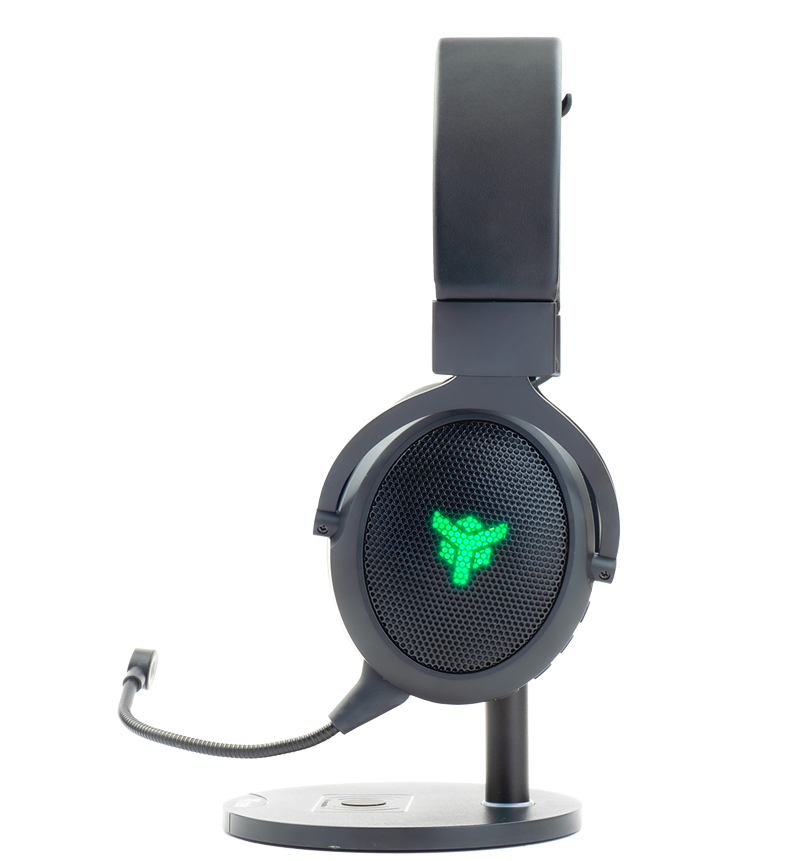 itek H500WB Headset Wireless Head-band Gaming Bluetooth Black – image 7