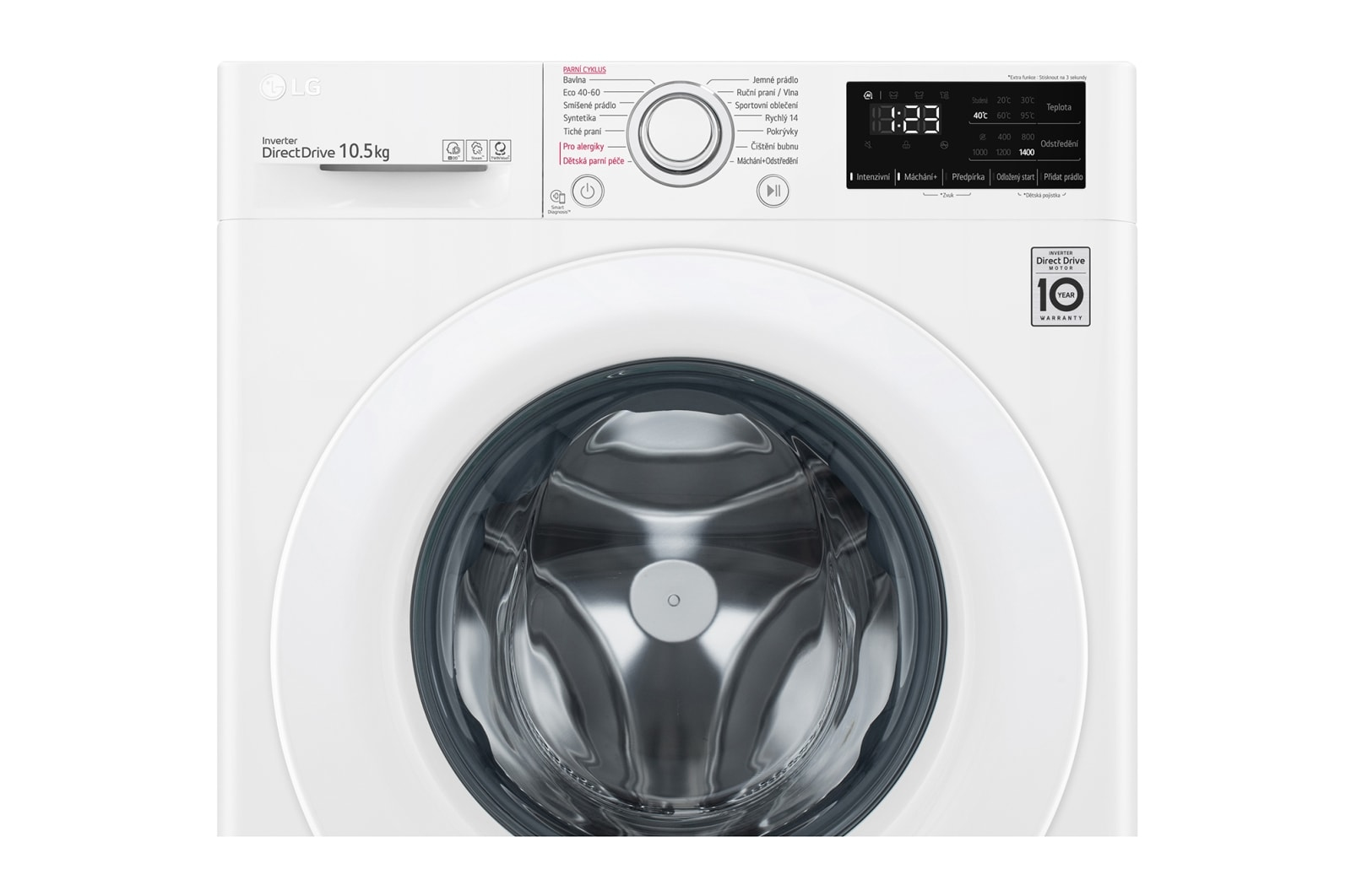 LG FA104V3RW3 washing machine Front-load – image 6
