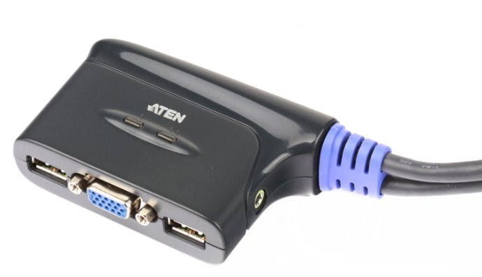 ATEN CS62U-A7 KVM switch Black – image 1