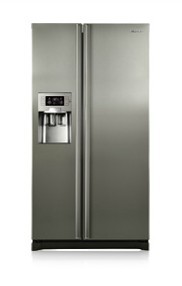 Samsung RS21HDUPN1 side-by-side refrigerator Freestanding – image 1