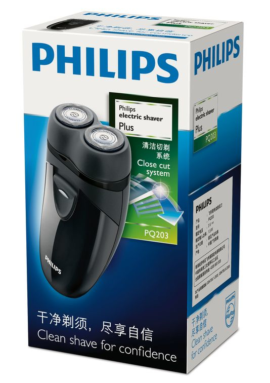 Philips PQ203/18 men's shaver Rotation shaver Black – image 2