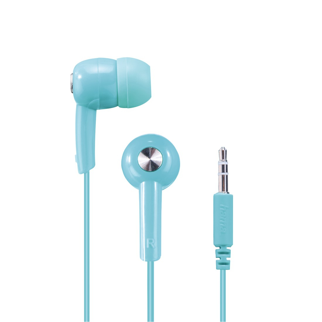 Hama 00054635 headphones/headset Wired In-ear Turquoise – image 2