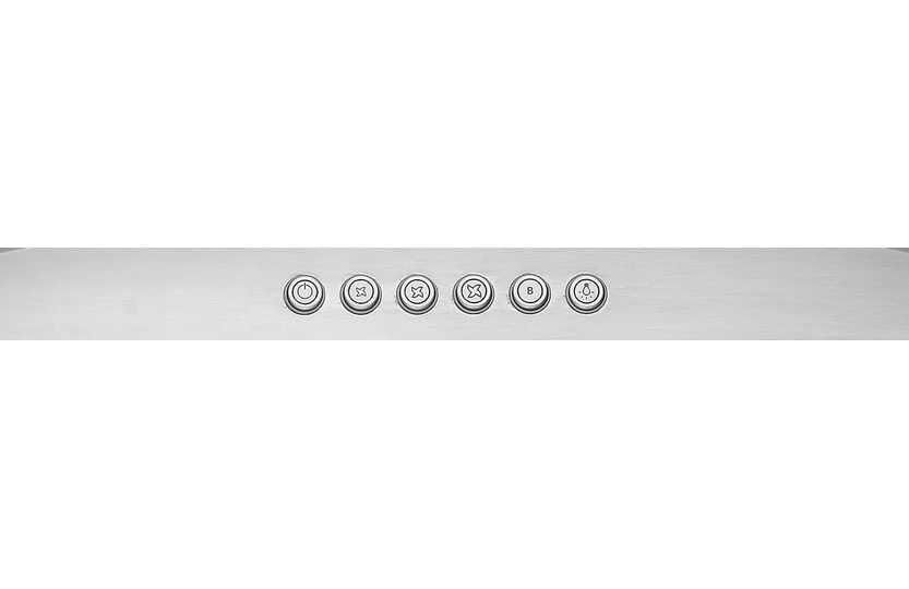 Hotpoint HDA6.5SAB cooker hood Wall-mounted Stainless steel 474 m³/h – image 2