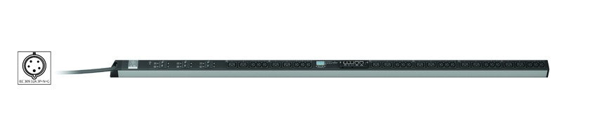 Vertiv MPH2 Rack PDU, branch metered, 0U, input IEC 60309 230/400V
