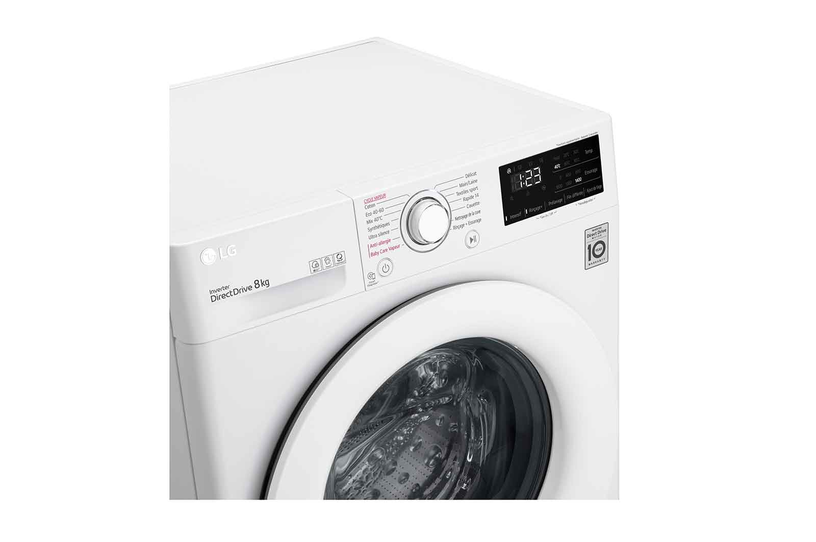 LG F84V33WHS washing machine Front-load – image 5