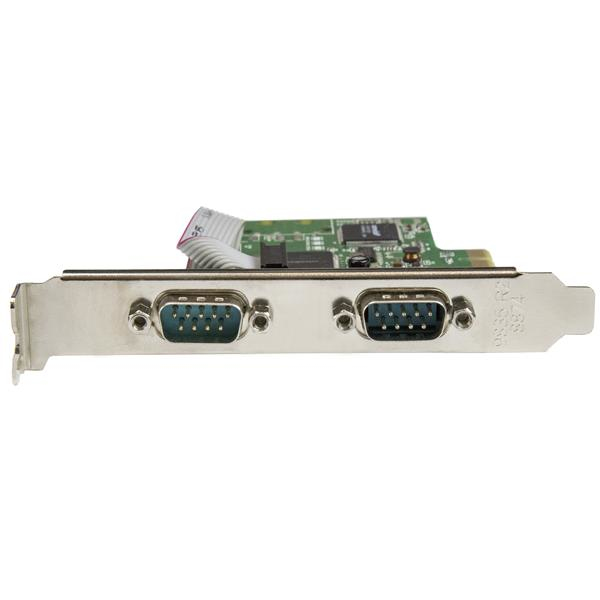 StarTech.com 2-Port PCI Express Serial Card with 16C1050 UART - RS232 - TAA – image 4