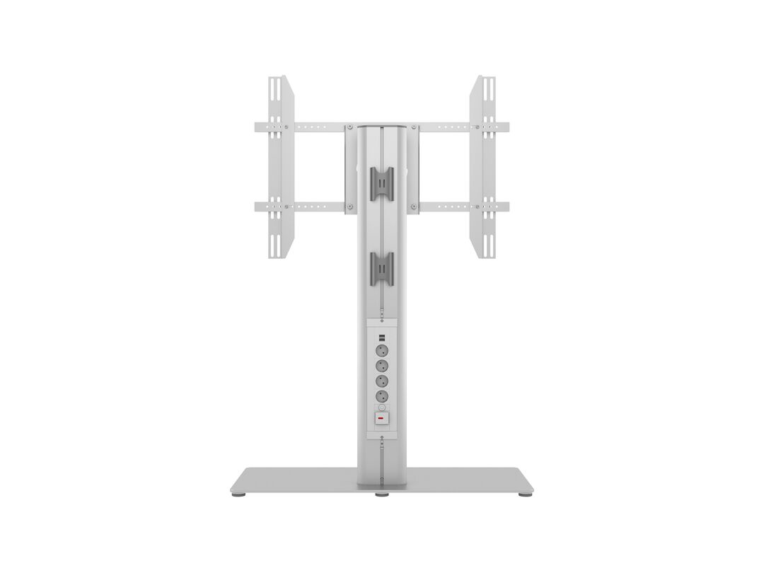 Multibrackets M Public Display Stand 110 HD Single w, Floorbase Silver – image 4
