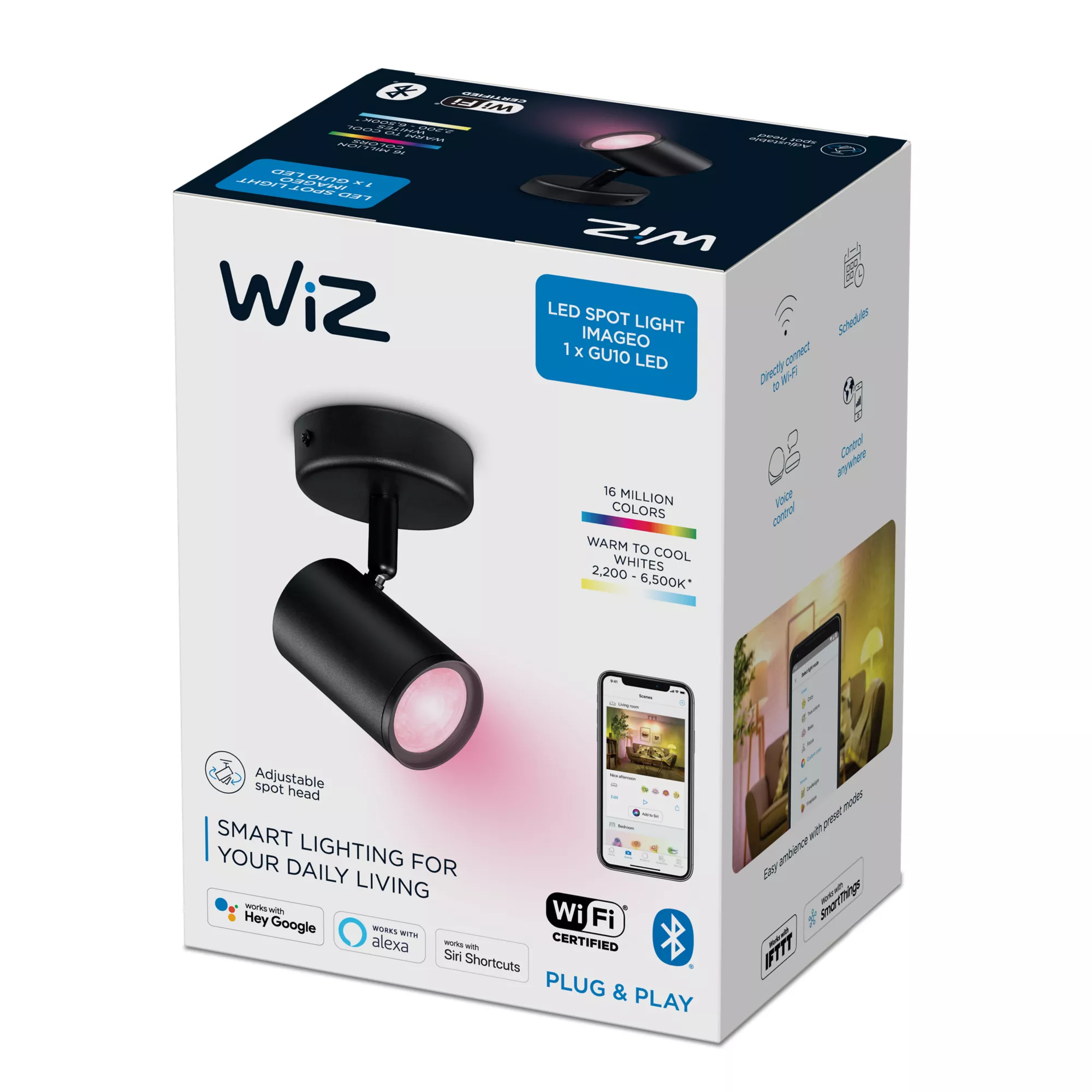 WiZ IMAGEO 1x adjustable spotlight – image 2