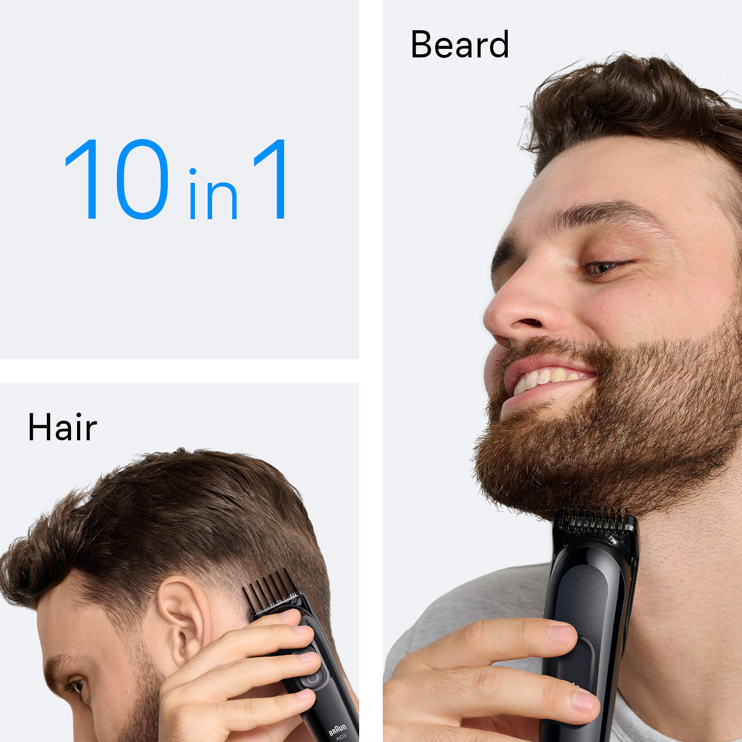 Braun AIO3560 hair trimmers/clipper Black 14 Nickel-Metal Hydride (NiMH) – image 3