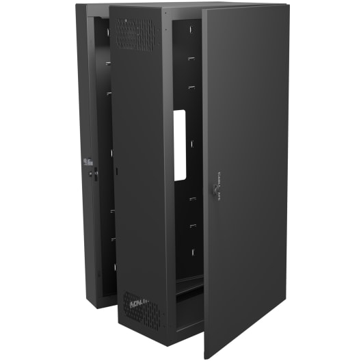 Middle Atlantic CWR-26-17SD rack cabinet 26U Wall mounted rack Black