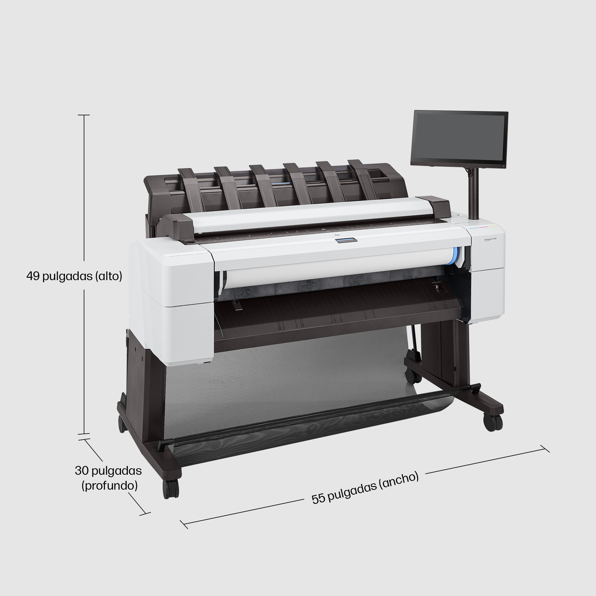 Plotter HP DesignJet T2600dr - 36" - Inyección de Tinta - RJ-45 - Requiere Care Pack de Instalación, contacta a un ejecutivo - 3EK15A Plotter HP DesignJet T2600dr - 36" - Inyección de Tinta - RJ-45 - Requiere Care Pack de Instalación, contacta a un ejecutivo - 3EK15A